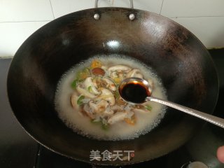 香菇猪血步骤5