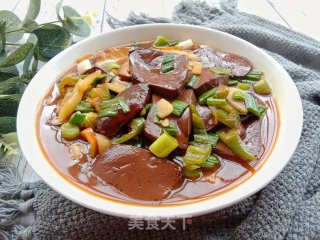 香菇猪血步骤10