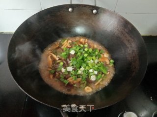香菇猪血步骤8