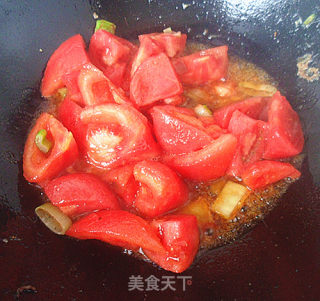 西红柿炒洋白菜步骤4