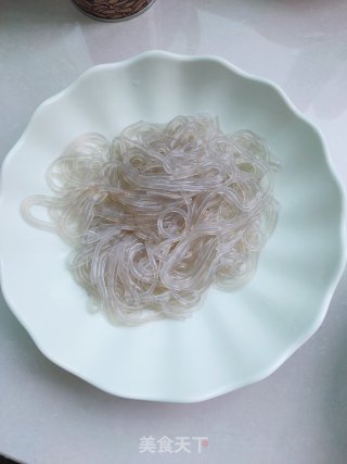 油菜炒粉条步骤5