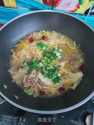 红薯粉酸汤肥牛步骤15