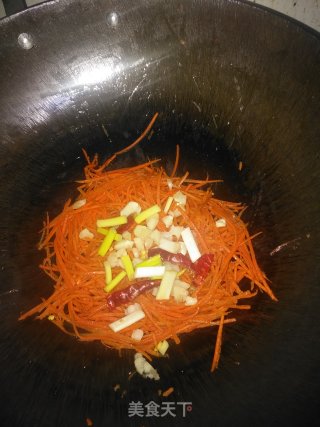 炒豆芽步骤5