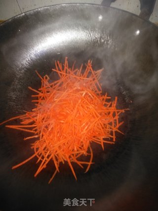 炒豆芽步骤4