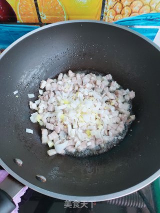 酱烧肉末香菇丁步骤6