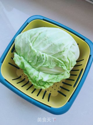猪油炒包菜步骤1