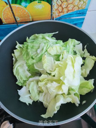 猪油炒包菜步骤6
