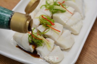 清蒸比目鱼步骤8