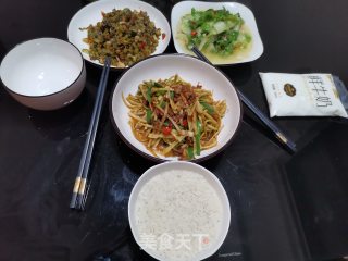 手撕小笋炒肉步骤11