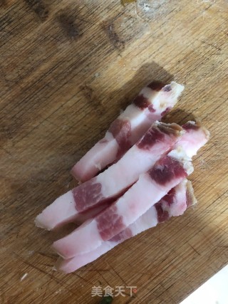 野葱炒蕨菜步骤3