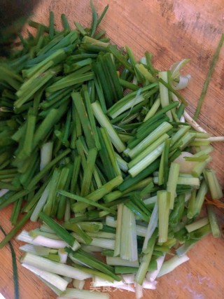野葱炒蕨菜步骤2