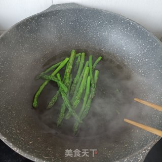 芦笋烤小石斑步骤8