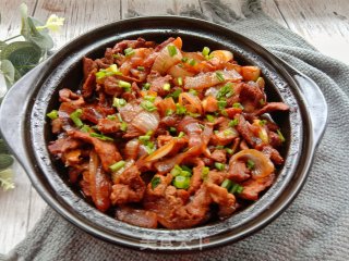 干锅肉片步骤14