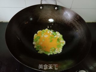 青蒜炒鸡蛋步骤3