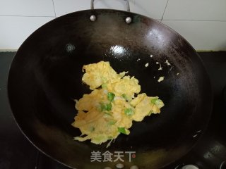 青蒜炒鸡蛋步骤4