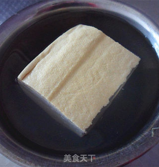 脆炸豆腐步骤1