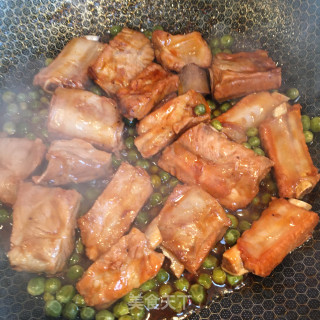 糖醋烧豌豆排骨步骤10