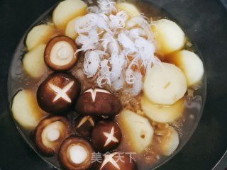 香菇萝卜煲步骤5