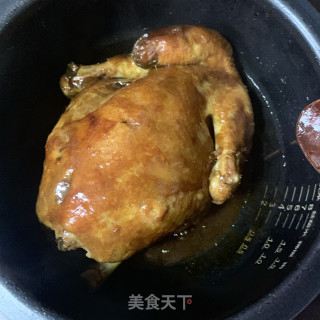 电饭煲焖鸡步骤10