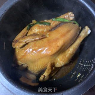 电饭煲焖鸡步骤9