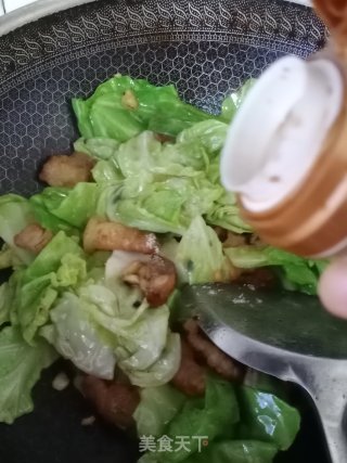 包菜五花肉步骤9