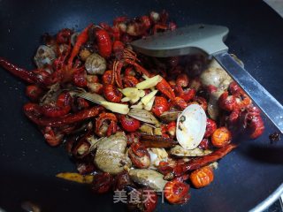 花甲魔芋烧虾尾步骤6 花甲魔芋烧虾尾步骤6