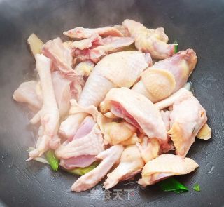 红烧鸡肉烩菜步骤11