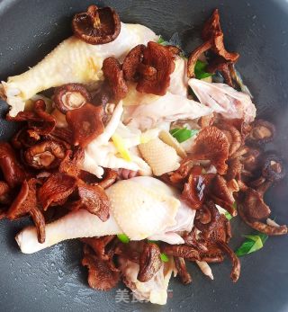 红烧鸡肉烩菜步骤12