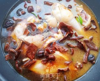 红烧鸡肉烩菜步骤13