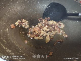 辣鸡炒豌豆步骤2