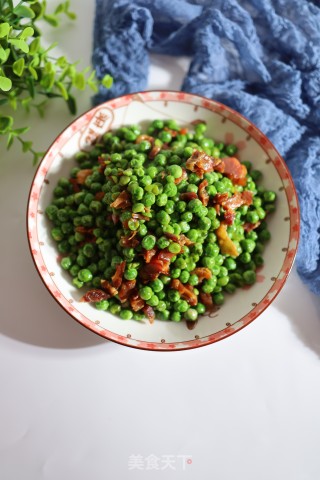 辣鸡炒豌豆步骤7