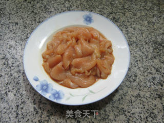 芦笋炒鸡胸肉步骤6