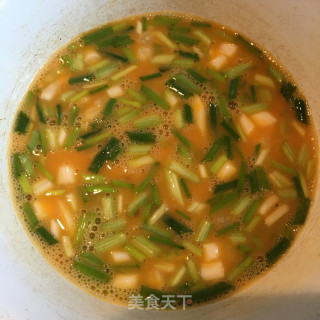 鸡蛋虾仁炒芦笋步骤5