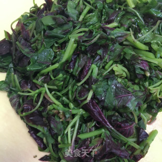 蒜蓉炒红苋菜步骤4