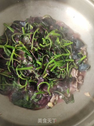 皮蛋苋菜煲步骤8