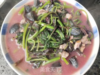 皮蛋苋菜煲步骤10