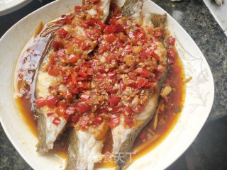 剁椒比目鱼步骤9