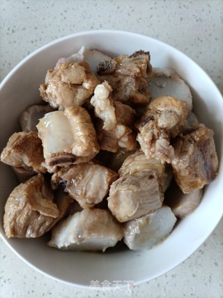 剁椒芋头蒸排骨步骤3