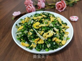 芥菜春笋炒蛋步骤8