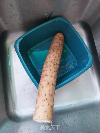 醋溜山药鸡蛋步骤1