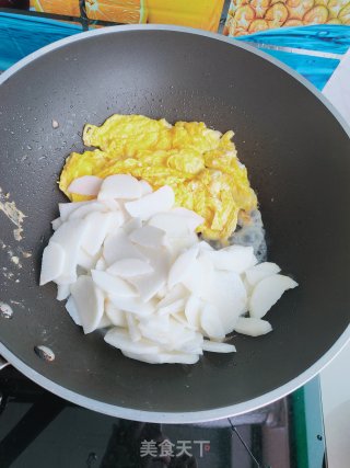 醋溜山药鸡蛋步骤7