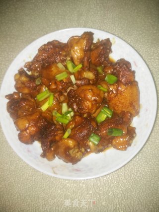 葱油焖鸡步骤9