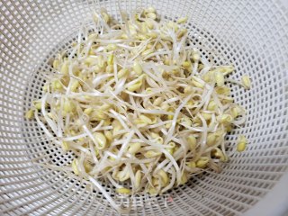 红萝卜炒黄豆芽步骤2