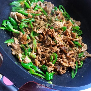 青椒小炒羊肉步骤10