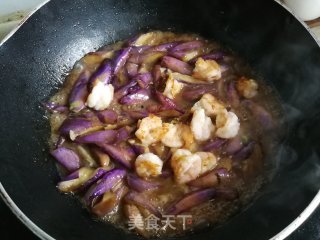 鱼香虾球茄子步骤9