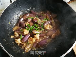 鱼香虾球茄子步骤10