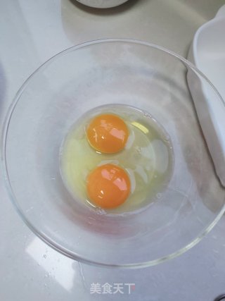 鸭油香葱摊鸡蛋步骤2