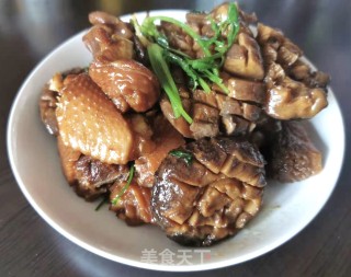 素鲍鱼焖鸡步骤8