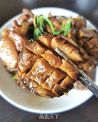 素鲍鱼焖鸡步骤9