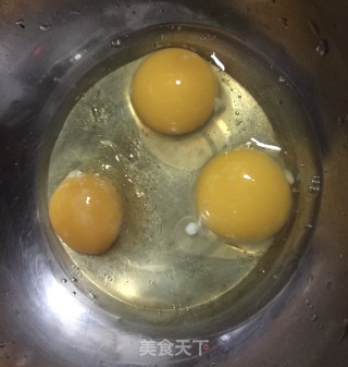 艾叶炒蛋步骤2
